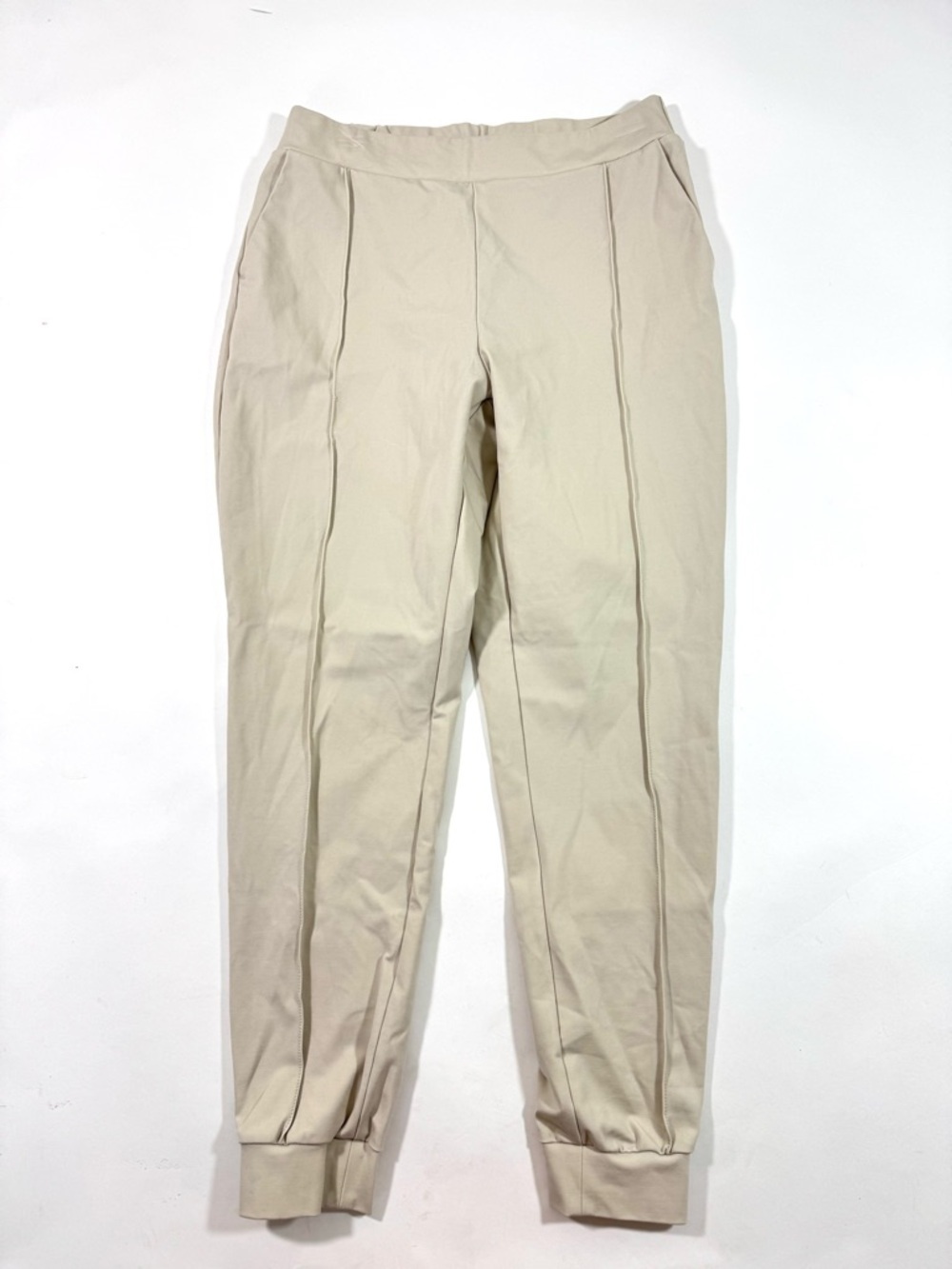 Bylt Elite Pintuck Jogger Pants Ivory Modern Casual